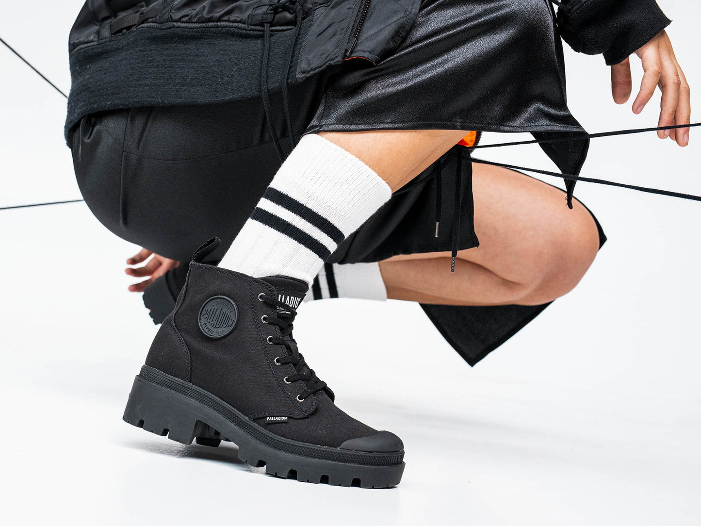 PALLABASE TWILL Palladium BLACK/BLACK