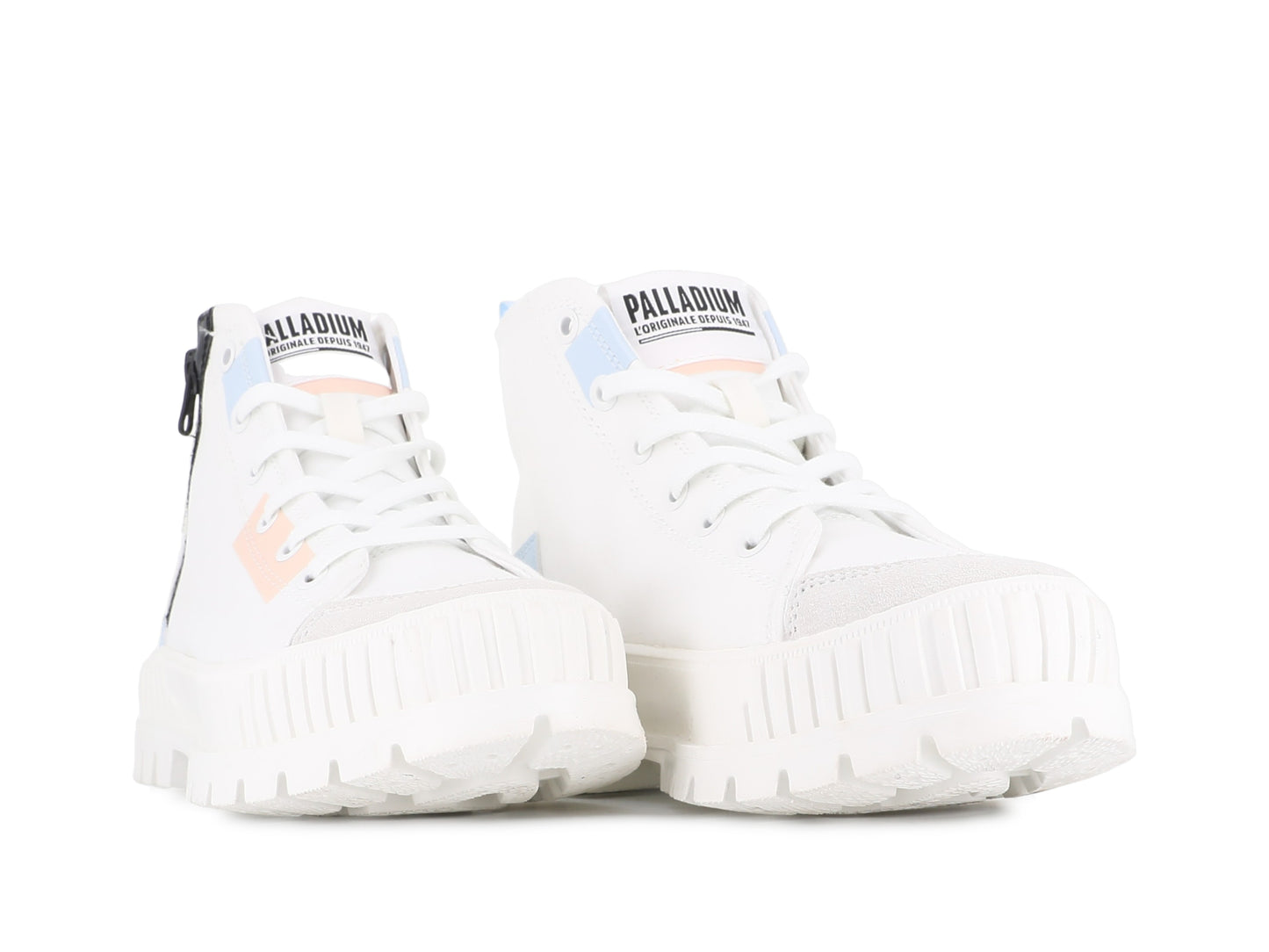 PALLASHOCK BACKZIP 2 Palladium STAR WHITE
