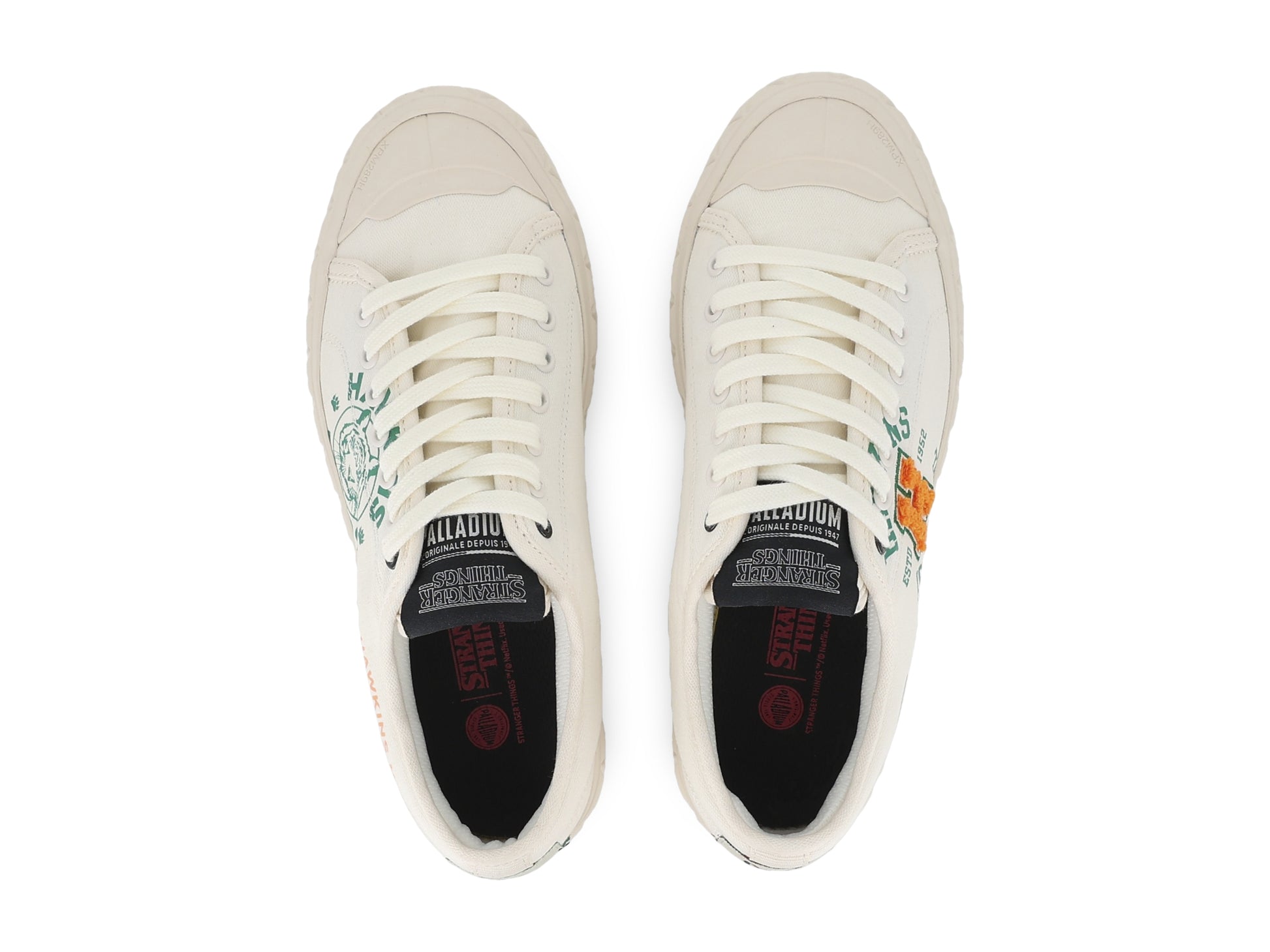 PALLA ACE TIGERS Palladium CREAM WHITE