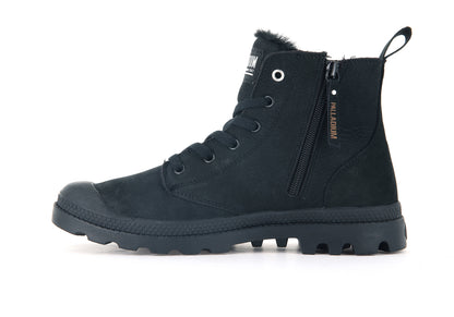 PAMPA HI ZIP WL Palladium ALL BLACK