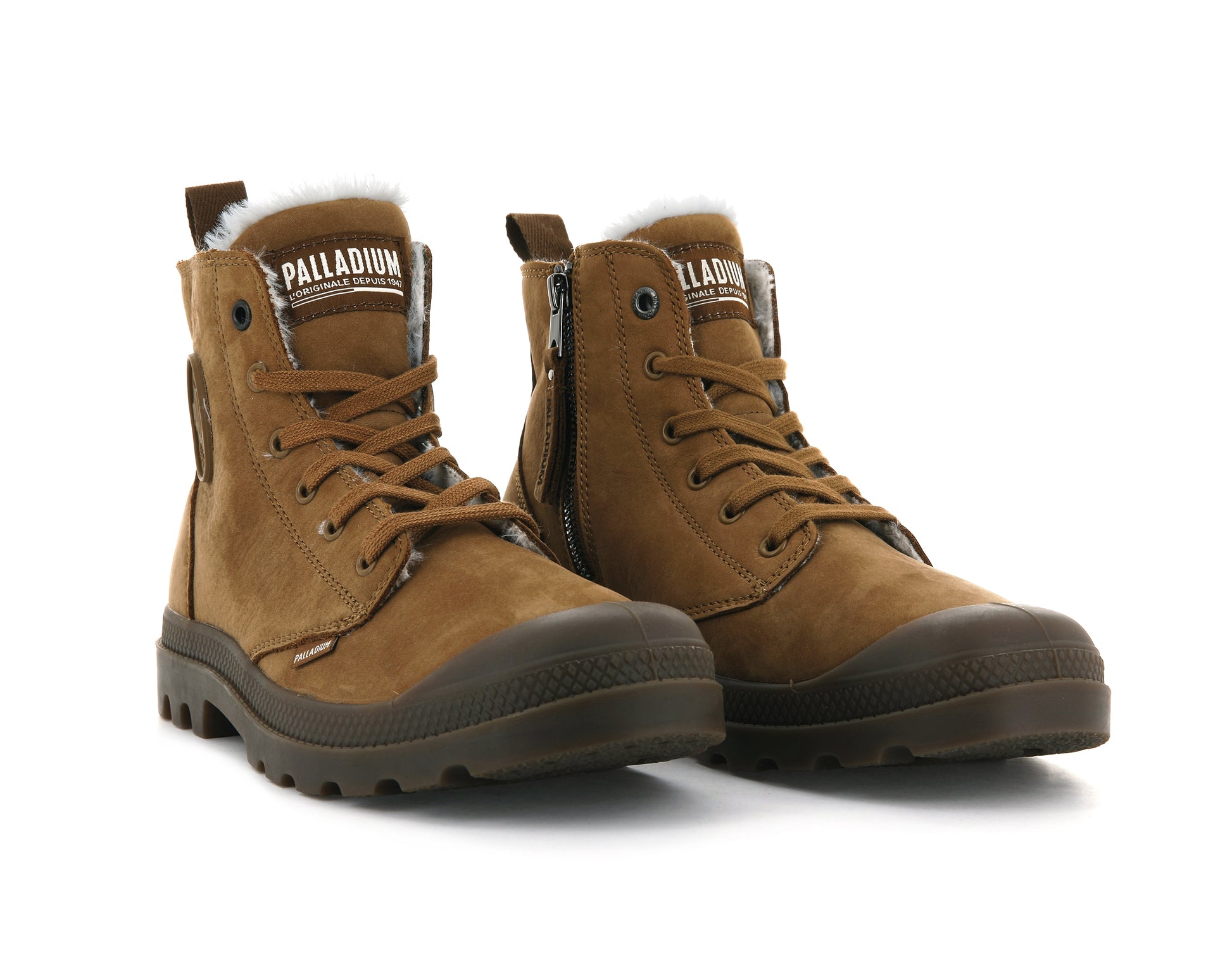 PAMPA HI ZIP WL Palladium MAHOGANY
