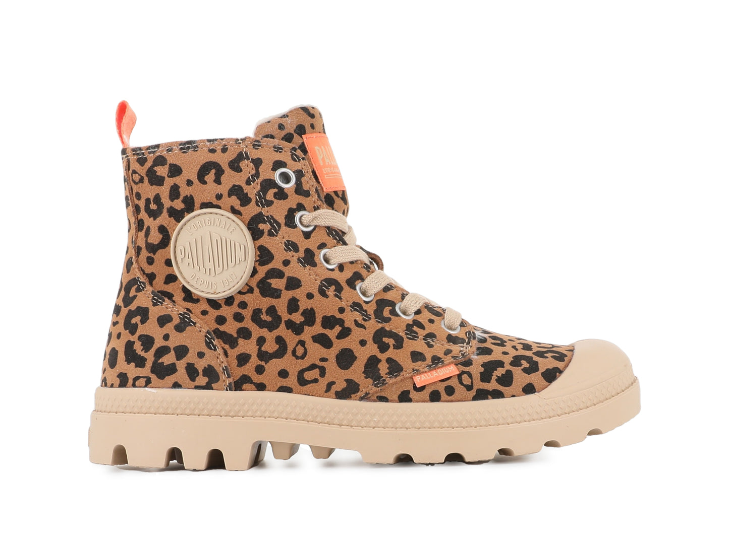 PAMPA HI ZIP WL LEO Palladium DEAR BROWN / BLACK