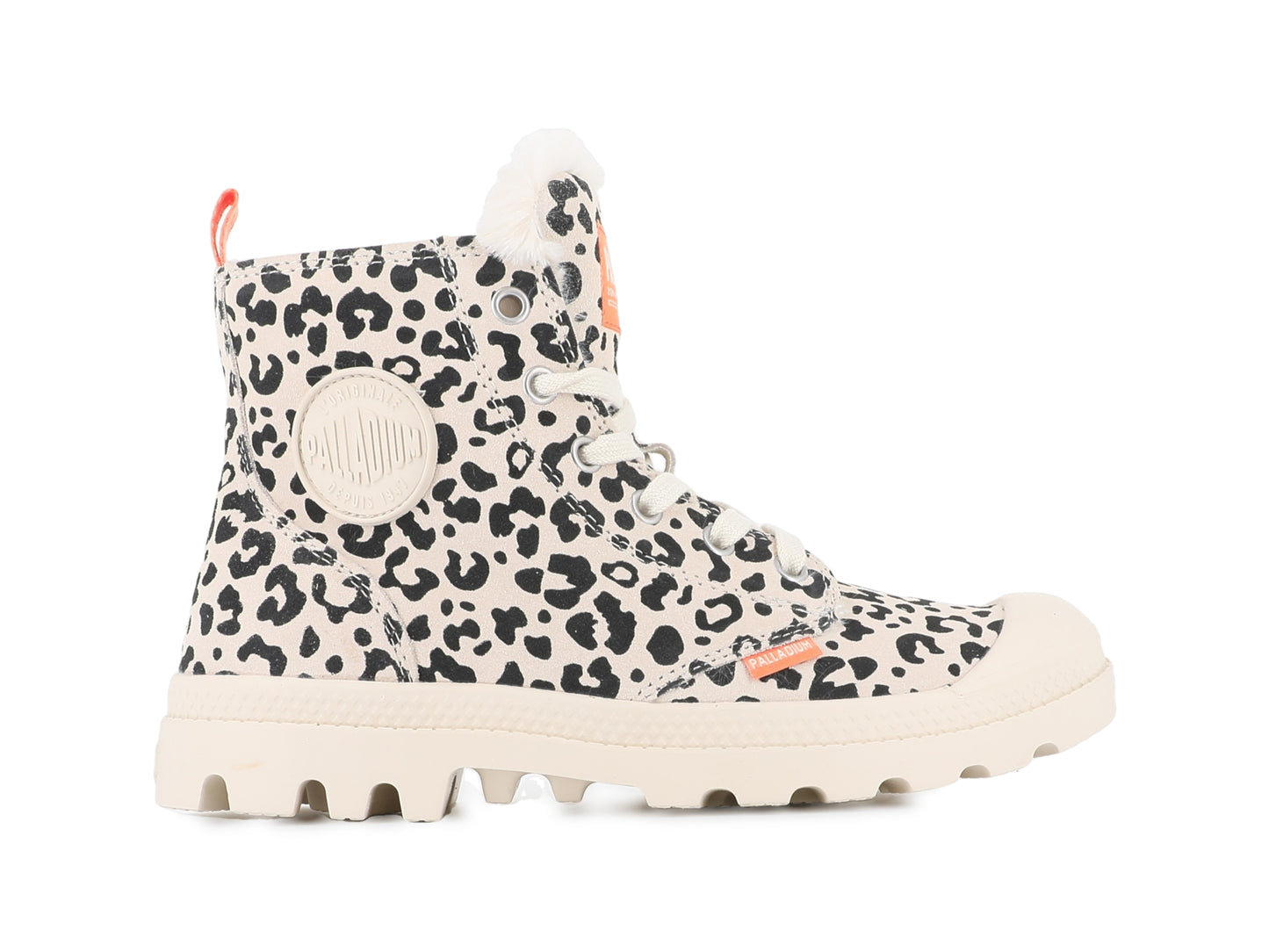 PAMPA HI ZIP WL LEO Palladium WAVE GRAY/BROWN