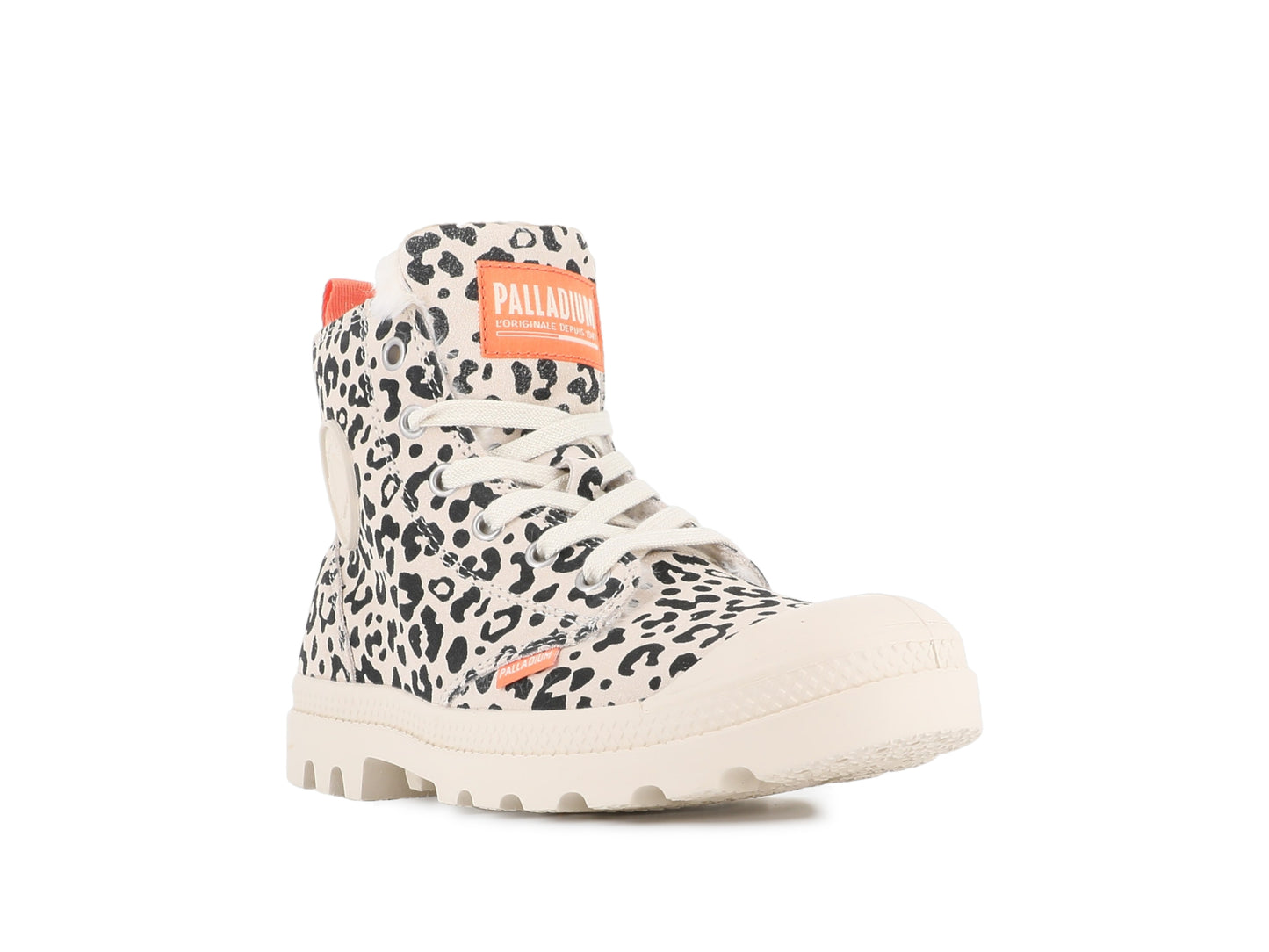 PAMPA HI ZIP WL LEO Palladium WAVE GRAY/BROWN