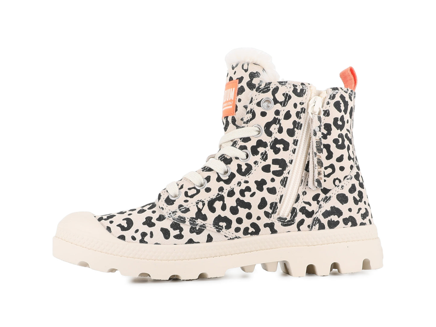 PAMPA HI ZIP WL LEO Palladium WAVE GRAY/BROWN