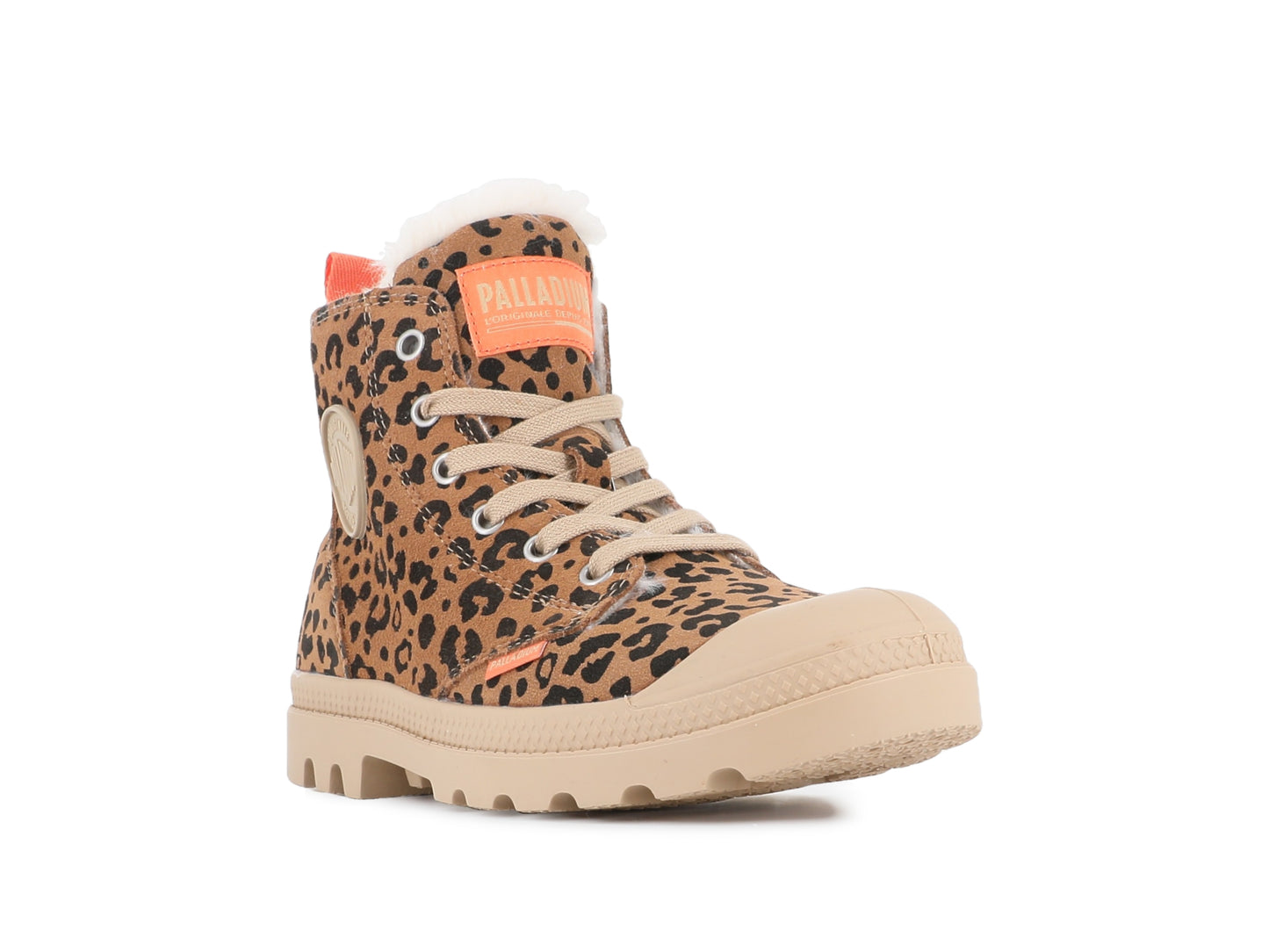 PAMPA HI ZIP WL LEO Palladium DEAR BROWN / BLACK