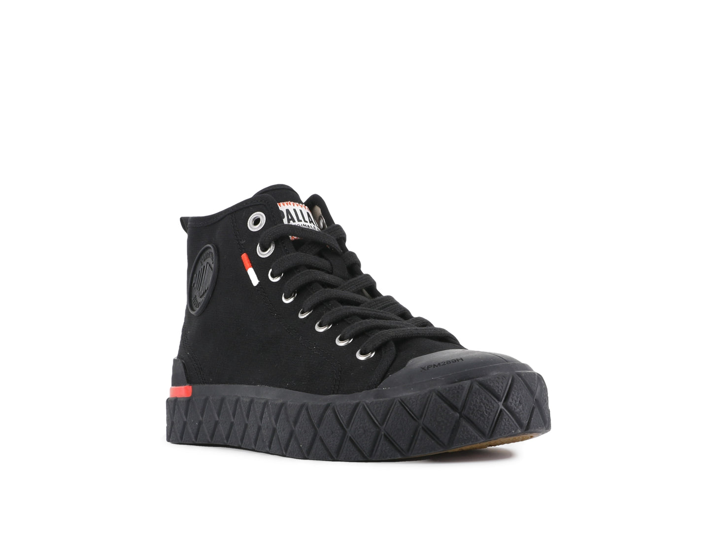 PALLA ACE CHUKKA ORGANIC Palladium BLACK/BLACK