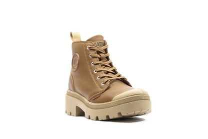 PALLABASE LEATHER Palladium DEAR BROWN