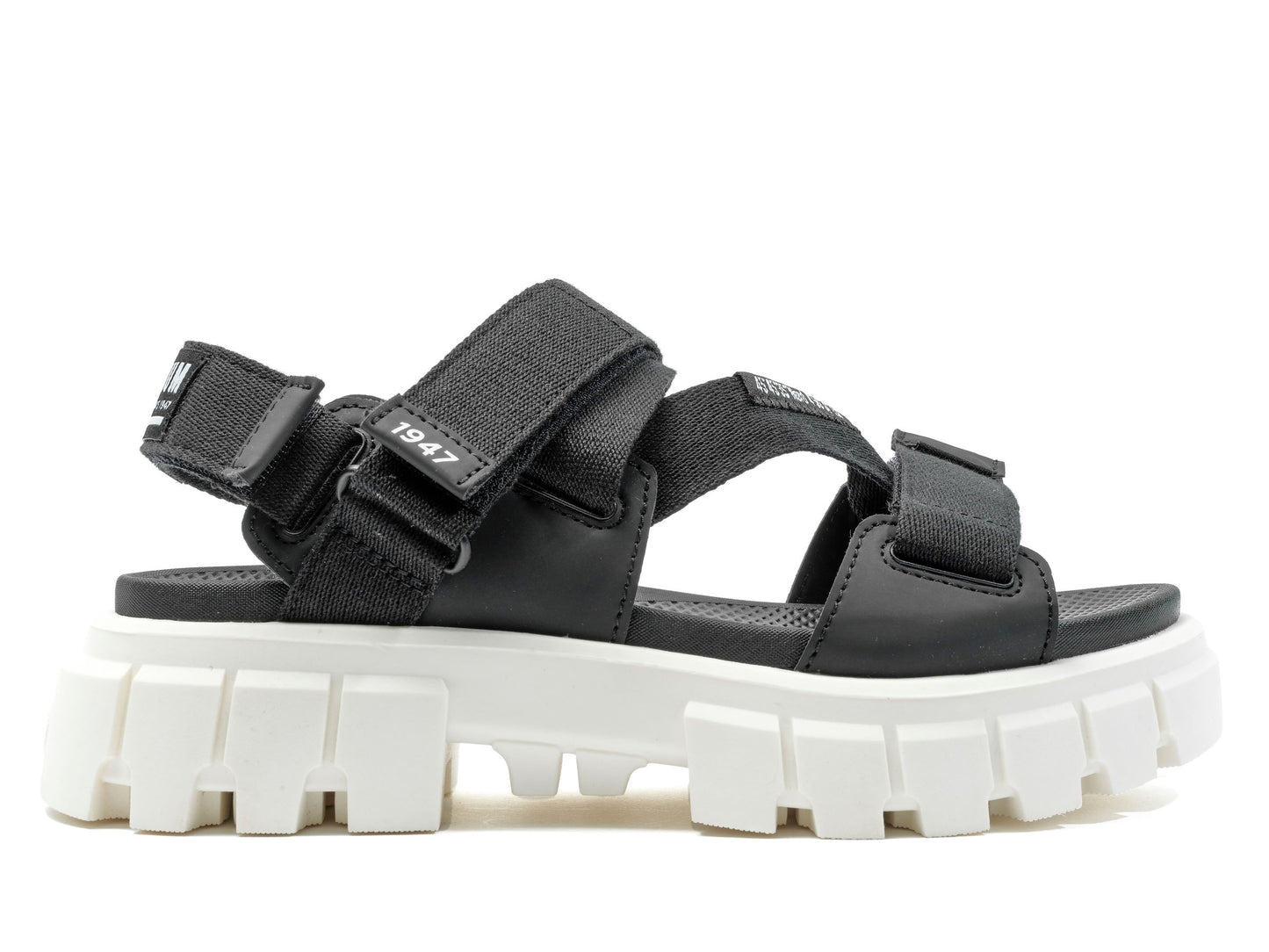 REVOLT SANDAL MONO Palladium BLACK/MARSHMALLOW