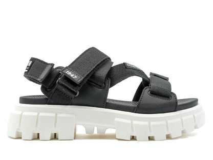 REVOLT SANDAL MONO Palladium BLACK/MARSHMALLOW