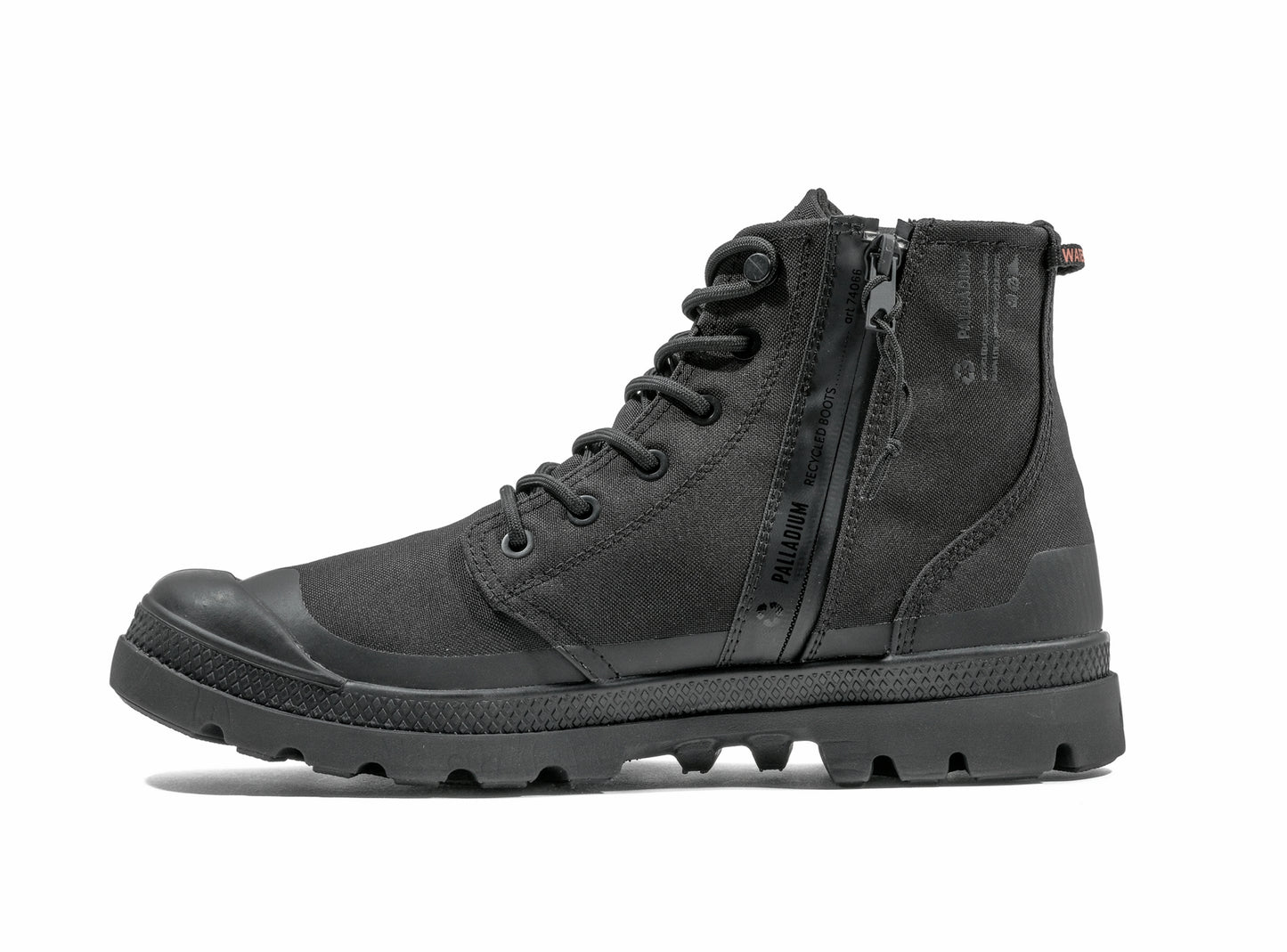 PAMPA RCYL LT+WP+ZIP Palladium BLACK/BLACK