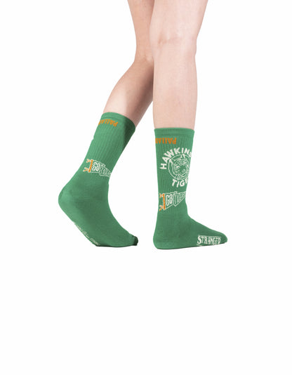 STRANGER THINGS HAWKINS SOCKS Palladium VINTAGE GREEN