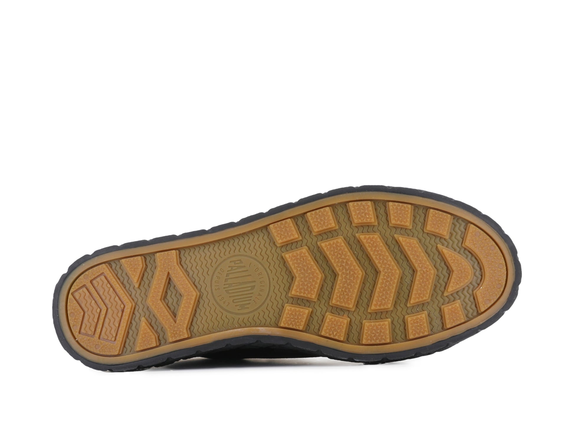 PALLA ACE CHUKKA ORGANIC Palladium BLACK/BLACK