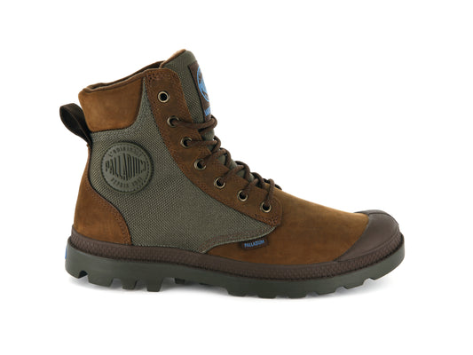 PAMPA SPORT CUFF WPN Palladium BRIDLE BROWN/MOON MIST
