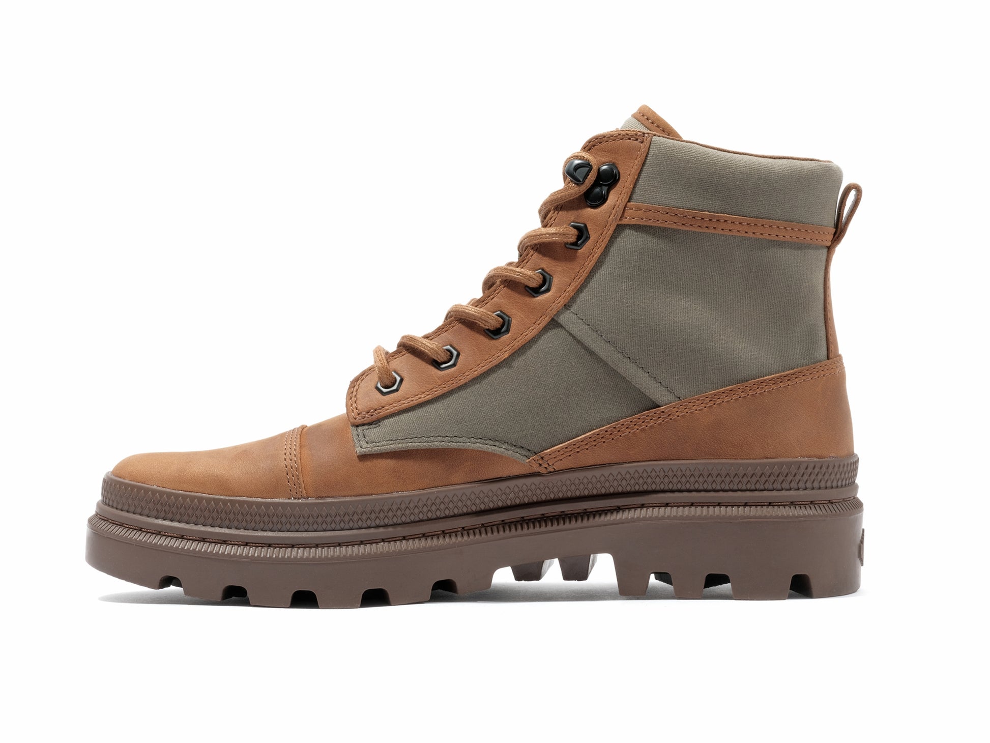 PALLATROOPER ROUGH Palladium OLIVE NIGHT/HONEY