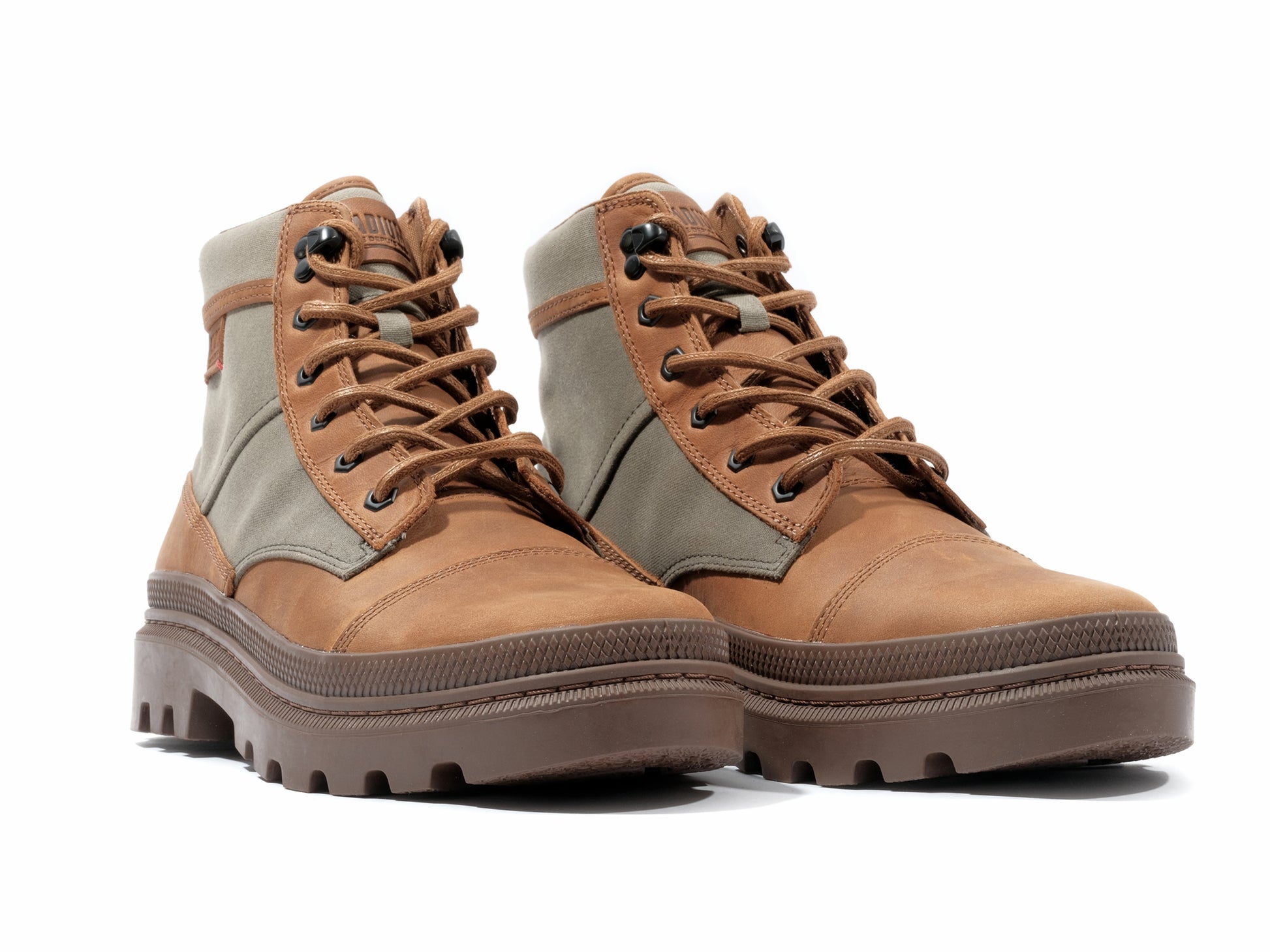 PALLATROOPER ROUGH Palladium OLIVE NIGHT/HONEY