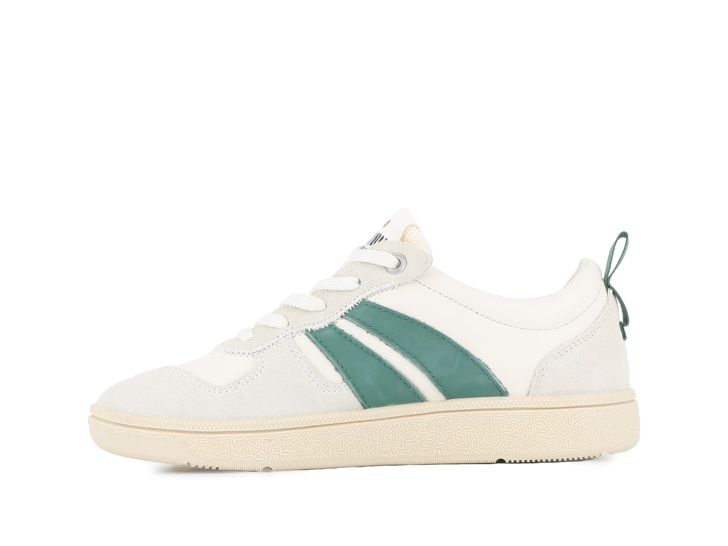 PALLACUP FLAME LTH Palladium CREAM/FOLIAGE GREEN