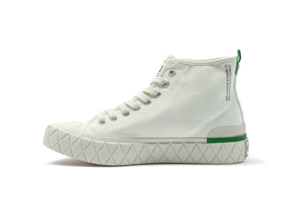 PALLA ACE CHUKKA ORGANIC Palladium CREAM WHITE