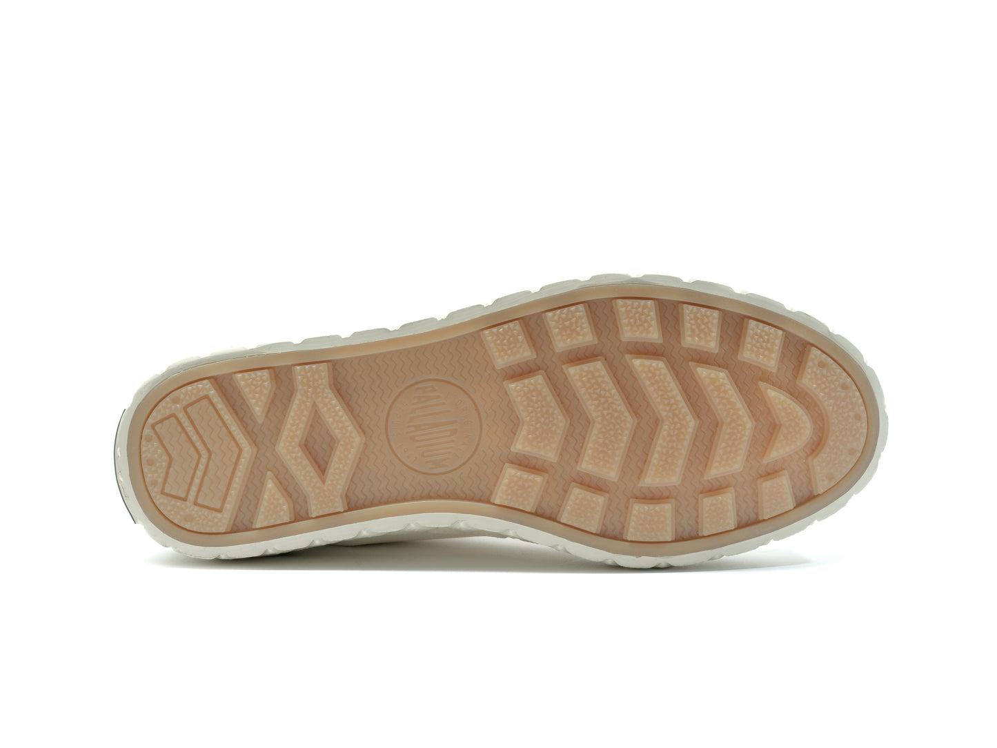 PALLA ACE CHUKKA ORGANIC Palladium CREAM WHITE