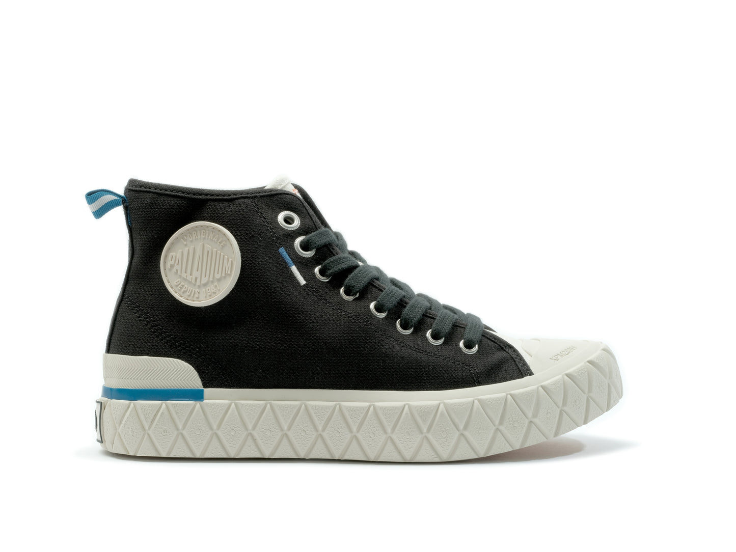 PALLA ACE CHUKKA ORGANIC Palladium BLACK