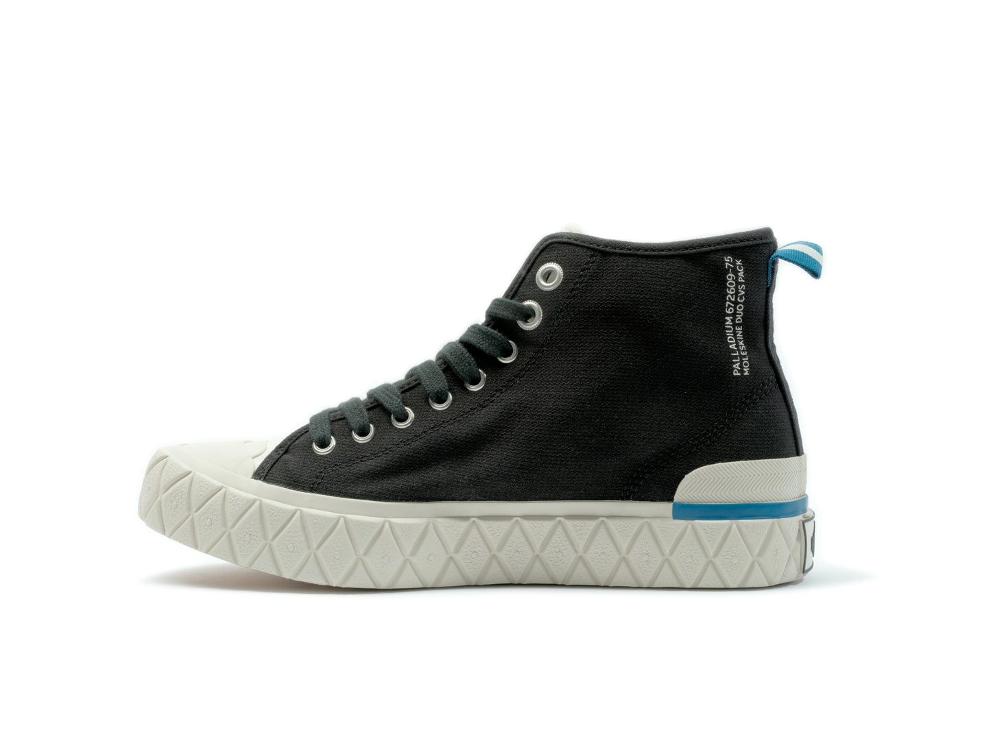 PALLA ACE CHUKKA ORGANIC Palladium BLACK
