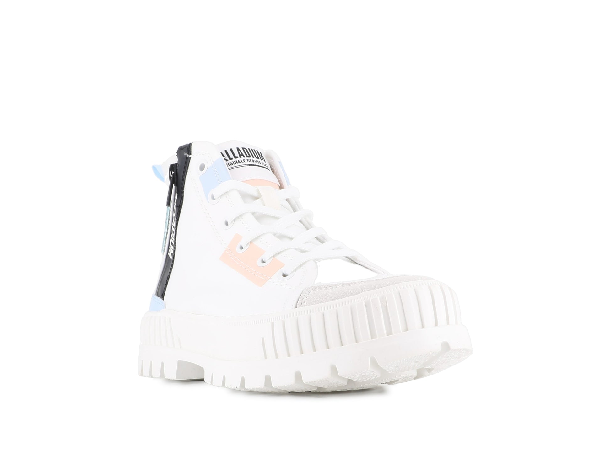 PALLASHOCK BACKZIP 2 Palladium STAR WHITE