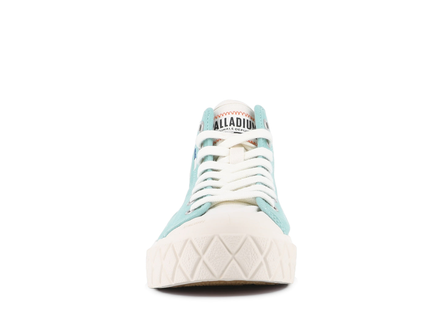 PALLA ACE CHUKKA ORGANIC Palladium SEA GREEN