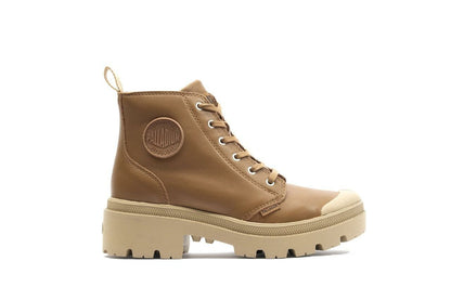 PALLABASE LEATHER Palladium DEAR BROWN