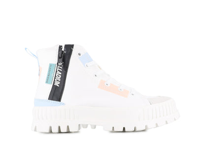 PALLASHOCK BACKZIP 2 Palladium STAR WHITE