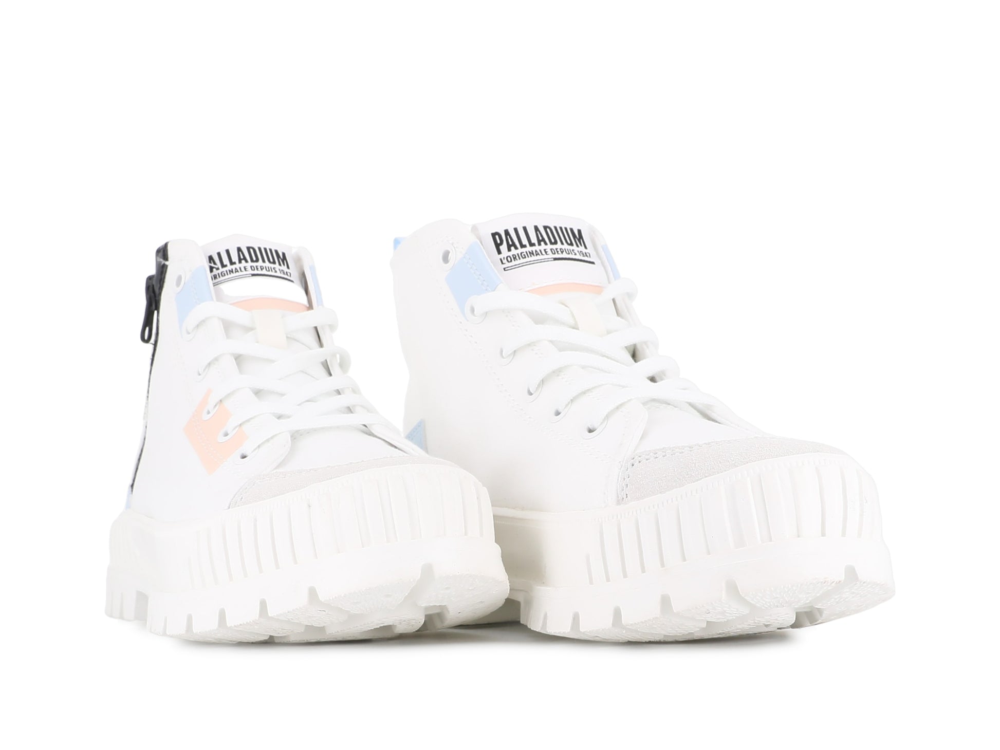 PALLASHOCK BACKZIP 2 Palladium STAR WHITE