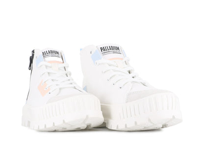 PALLASHOCK BACKZIP 2 Palladium STAR WHITE