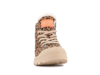 PAMPA HI ZIP WL LEO Palladium DEAR BROWN / BLACK