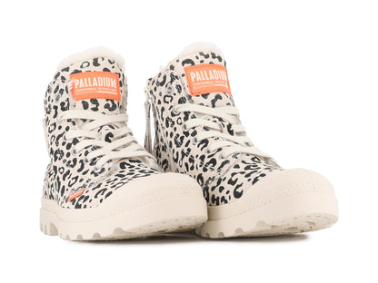 PAMPA HI ZIP WL LEO Palladium WAVE GRAY/BROWN