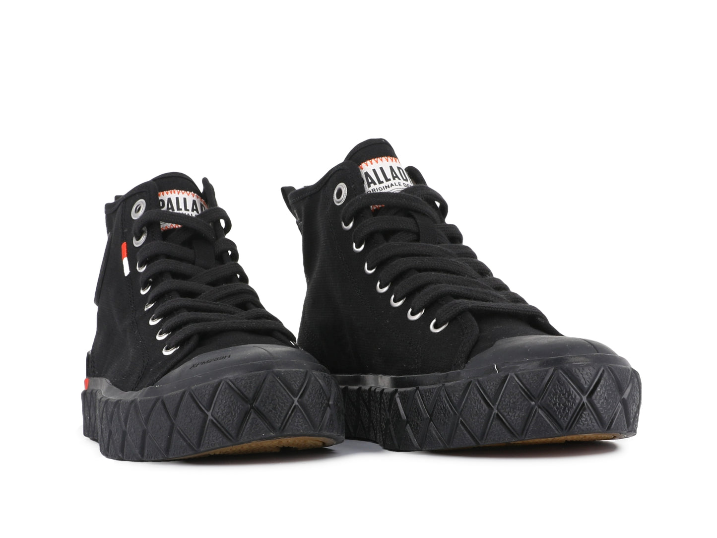 PALLA ACE CHUKKA ORGANIC Palladium BLACK/BLACK