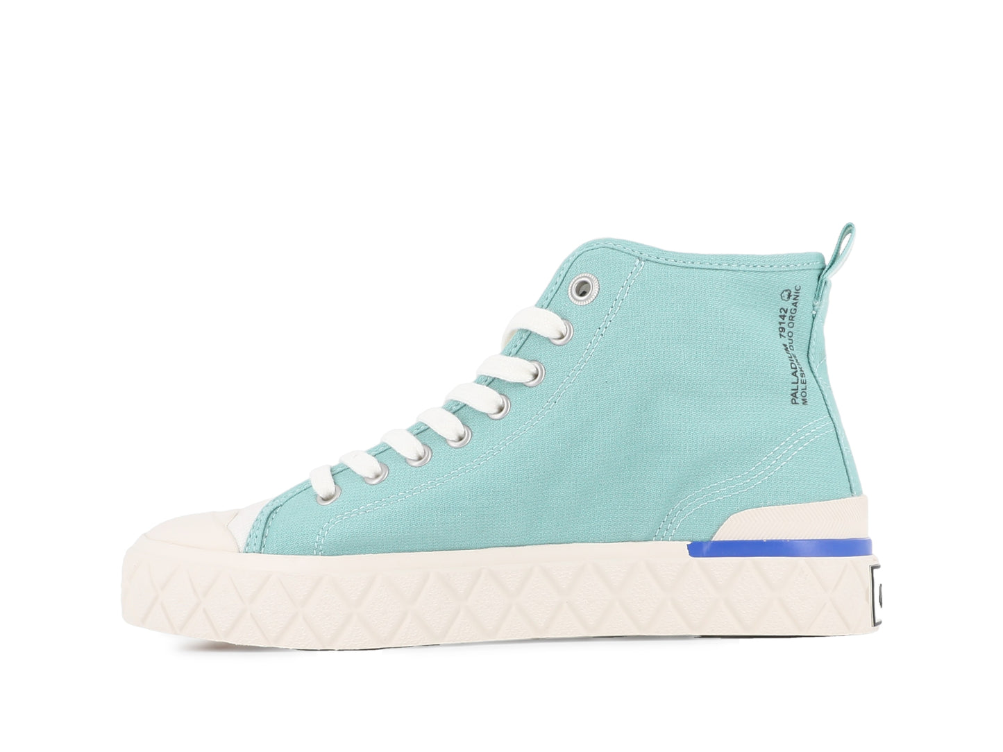 PALLA ACE CHUKKA ORGANIC Palladium SEA GREEN