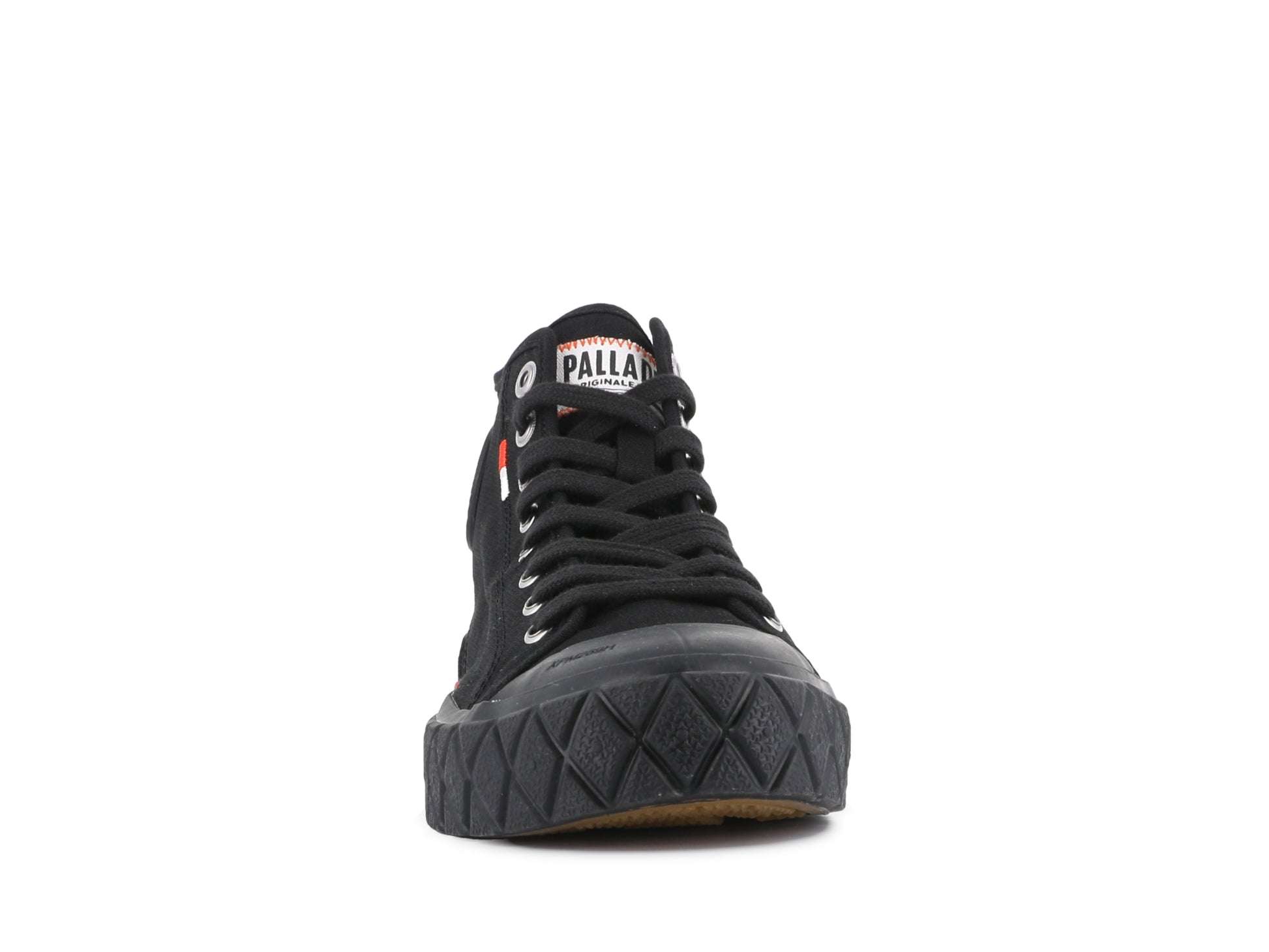 PALLA ACE CHUKKA ORGANIC Palladium BLACK/BLACK