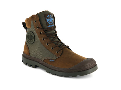 PAMPA SPORT CUFF WPN Palladium BRIDLE BROWN/MOON MIST