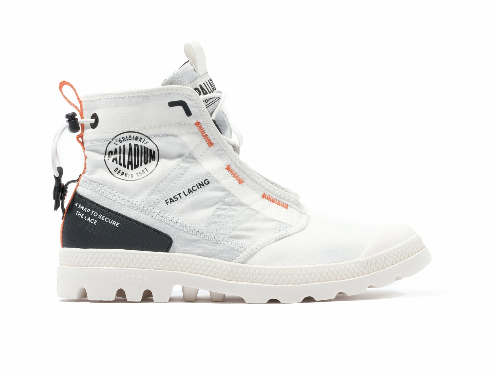 PAMPA TRAVEL LITE RS Palladium STAR WHITE/BLACK