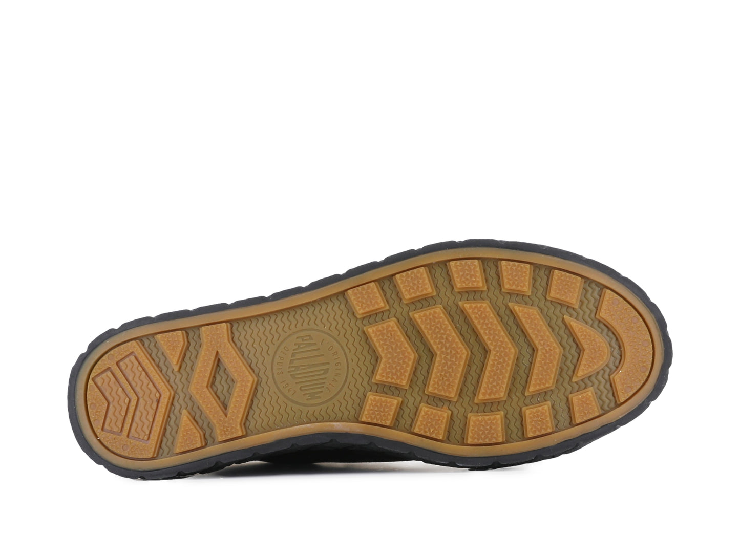 PALLA ACE CHUKKA ORGANIC Palladium BLACK/BLACK