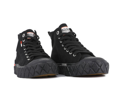 PALLA ACE CHUKKA ORGANIC Palladium BLACK/BLACK