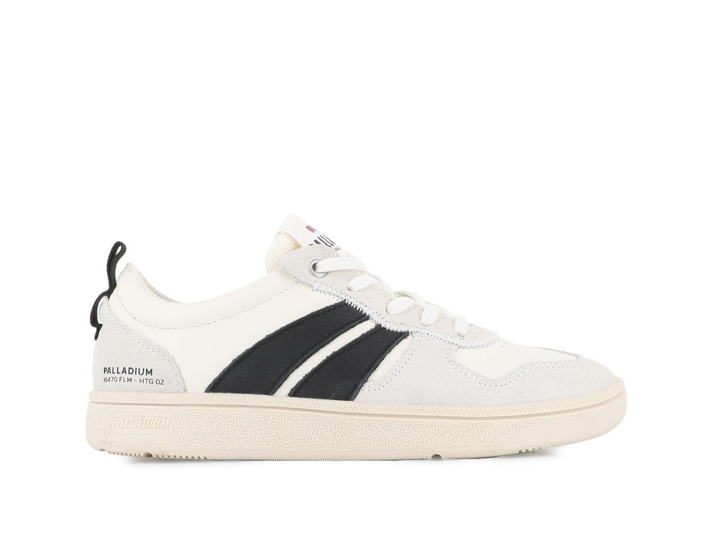 PALLACUP FLAME LTH Palladium CREAM WHITE/BLACK