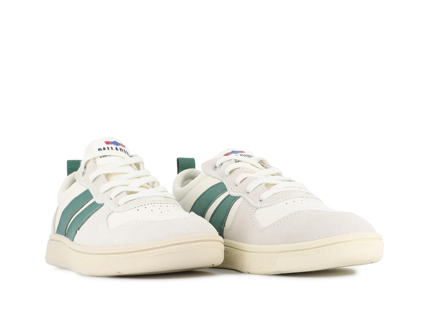PALLACUP FLAME LTH Palladium CREAM/FOLIAGE GREEN
