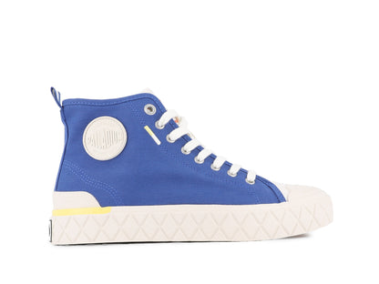 PALLA ACE CHUKKA ORGANIC Palladium RETRO BLUE