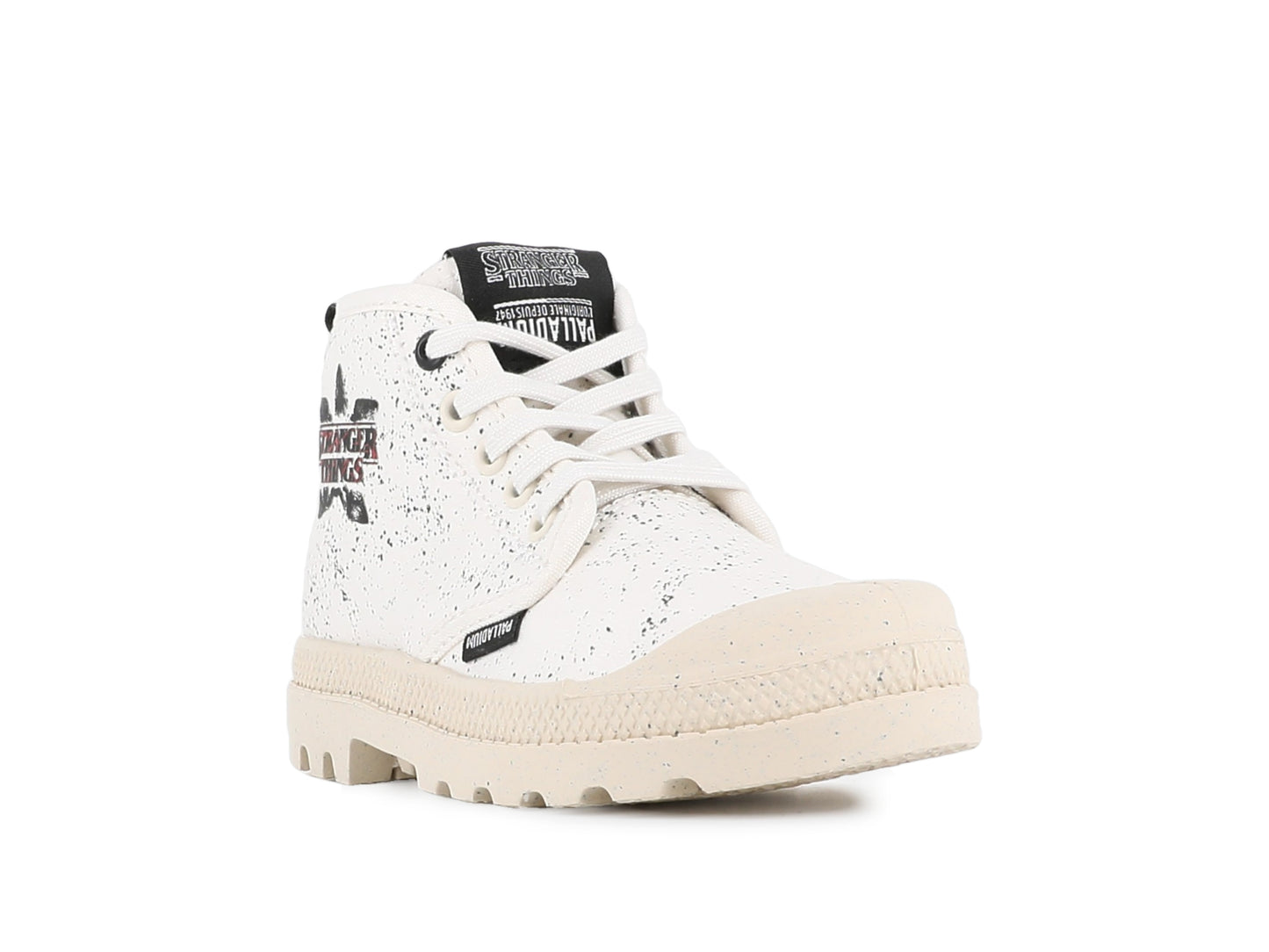 PAMPA DEMODOG KID Palladium CREAM WHITE