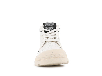 PAMPA DEMODOG KID Palladium CREAM WHITE