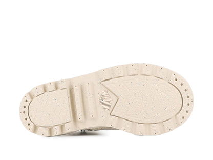 PAMPA DEMODOG KID Palladium CREAM WHITE