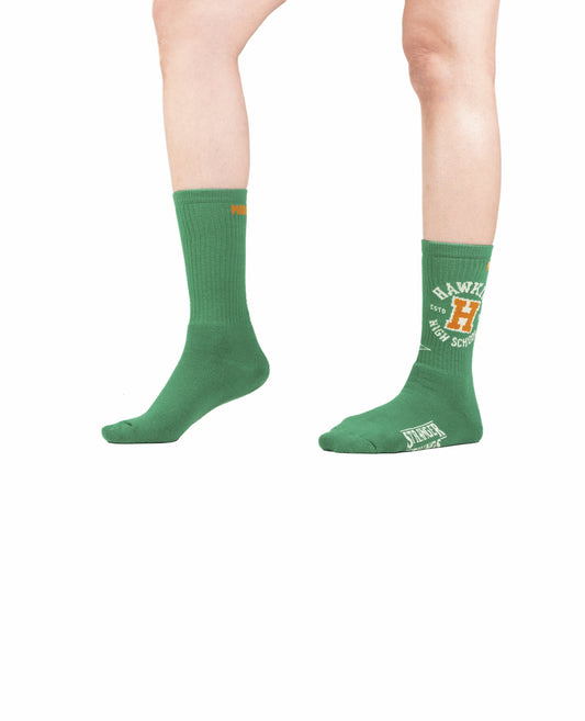 STRANGER THINGS HAWKINS SOCKS Palladium VINTAGE GREEN